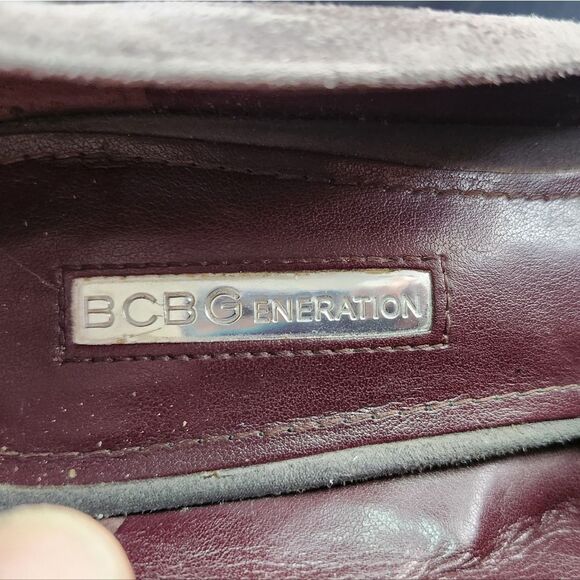 *BCBGeneration Aleyna Taupe Wedge Sz.8.5 - Picture 7 of 11